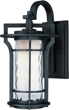 21"H Oakville 1-Light Outdoor Wall Mount Black Oxide