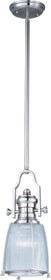9"W Hi-Bay 1-Light Pendant Satin Nickel