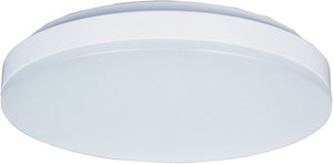 10"W Profile EE 1-Light LED Flush Mount Light White