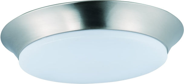 16"W Profile EE LED Flush Mount Satin Nickel