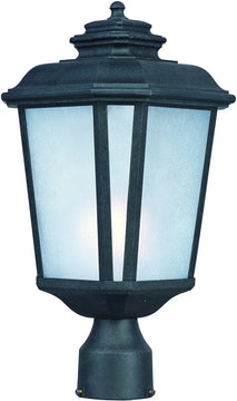 18"H Radcliffe 1-Light Medium Outdoor Post Black Oxide