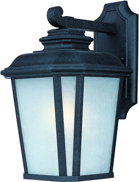 15"H Radcliffe 1-Light Small Outdoor Wall Black Oxide