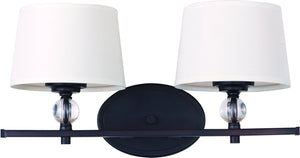 17"W Rondo 2-Light Bath Vanity Oil Rubbed Bronze
