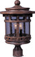 Maxim Santa Barbara Vivex 3-Light Outdoor Pole/Post Mount Sienna 40036CDSE