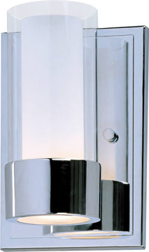 5"W Silo 1-Light Wall Sconce Polished Chrome
