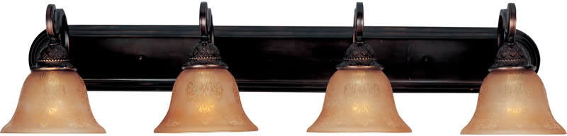 37"W Symphony 4-Light Bathroom Vanity Oil Rubbed Bronze