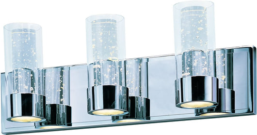 21"W Sync 6-Light LED Bath Vanity Polished Chrome