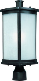 19"H Terrace 1-Light Medium Outdoor Post Bronze