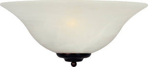 13"W Maxim 1-Light Wall Sconce Oil Rubbed Bronze
