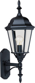 24"H Westlake 1-Light Outdoor Wall Mount Black