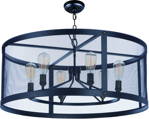 24"W Palladium 5-Light Chandelier