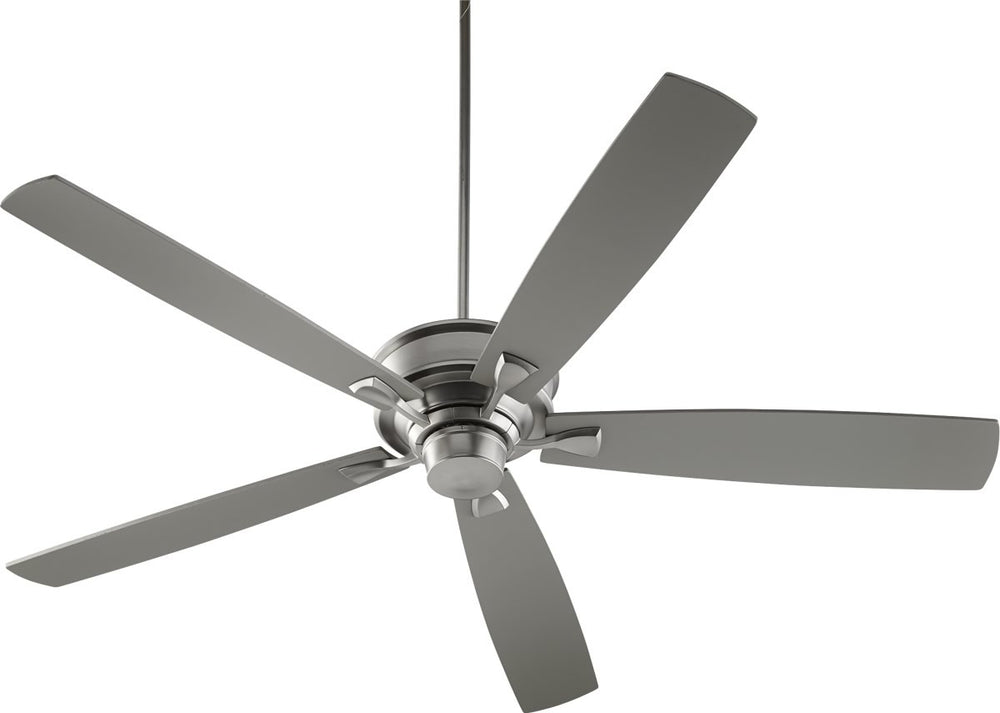 Quorum Alton Ceiling Fan Satin Nickel