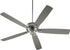 Quorum Alton Ceiling Fan Satin Nickel