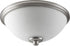 Quorum Alton 3-light Ceiling Fan Light Kit Satin Nickel w/ Satin Opal