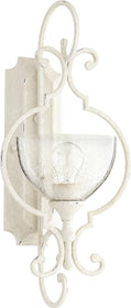 10"W Ansley 1-light Wall Mount Light Fixture Persian White