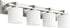 Quorum 4-Light Bath Vanity Satin Nickel 5369465