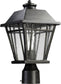 Quorum Baxter 1-Light Outdoor Post Lantern Old World 766895