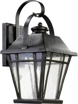 16"H Baxter 1-Light Outdoor Wall Lantern Old World