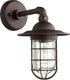 Quorum Bowery 1-light Wall Mount Light Fixture Oiled Bronze