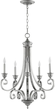 26"W Bryant 5-light Chandelier Classic Nickel