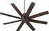 Quorum Proxima 60 inch 8 Blades Ceiling Fan Oiled Bronze 96608-86
