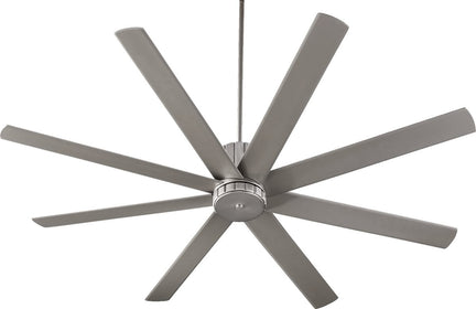 72"W Proxima 8 Blades Ceiling Fan Satin Nickel