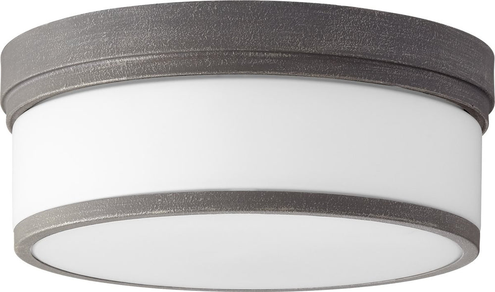 Quorum Celeste 3-light Ceiling Flush Mount Zinc