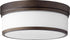Quorum Celeste 3-light Ceiling Flush Mount Oiled Bronze