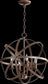 Quorum Celeste 4-Light Chandelier Oiled Bronze 6009-4-86