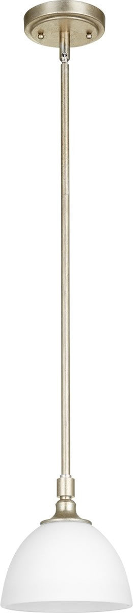Quorum Celeste 1-light Pendant Aged Silver Leaf