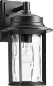 14"H Charter 1-light Outdoor Wall Lantern Noir