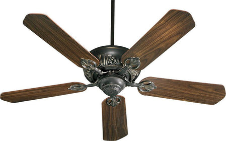 52"W Chateaux 5-Blade Ceiling Fan Old World