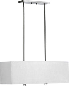 30"W Copeland 4-Light Pendant Satin Nickel