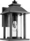 Quorum Crusoe 1-light Outdoor Wall Lantern Noir