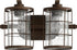 Quorum Ellis 2-light Bath Vanity Light Oiled Bronze