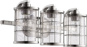 20"W Ellis 3-light Bath Vanity Light Satin Nickel