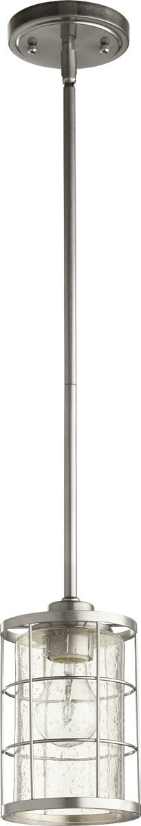Quorum Ellis 1-light Pendant Satin Nickel