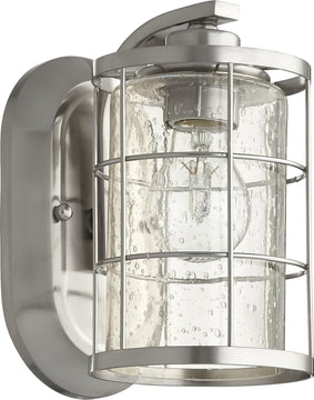 5"W Ellis 1-light Wall Mount Light Fixture Satin Nickel