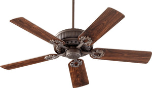 52"W Empress Ceiling Fan Oiled Bronze