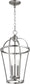 Quorum 3-light Entry Foyer Hall Chandelier Satin Nickel