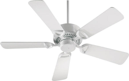 42"W Estate 5-Blade Ceiling Fan White