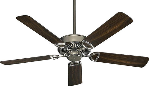 52"W Estate 5-Blade Ceiling Fan Satin Nickel