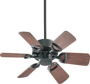 30"W Estate Patio Indoor/Outdoor 6-Blade Patio Ceiling Fan Old World