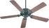 Quorum Estate Patio Indoor/Outdoor 52 5-Blade Patio Ceiling Fan Old World 14352595