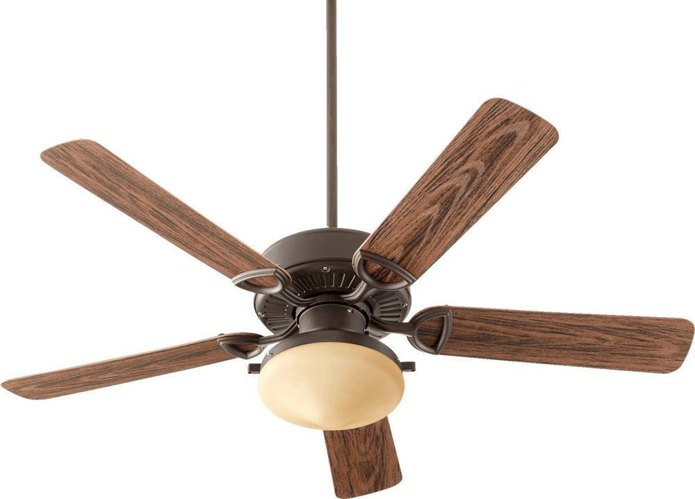 52"W Estate Patio 2-Light Indoor/Outdoor Ceiling Fan Oiled Bronze