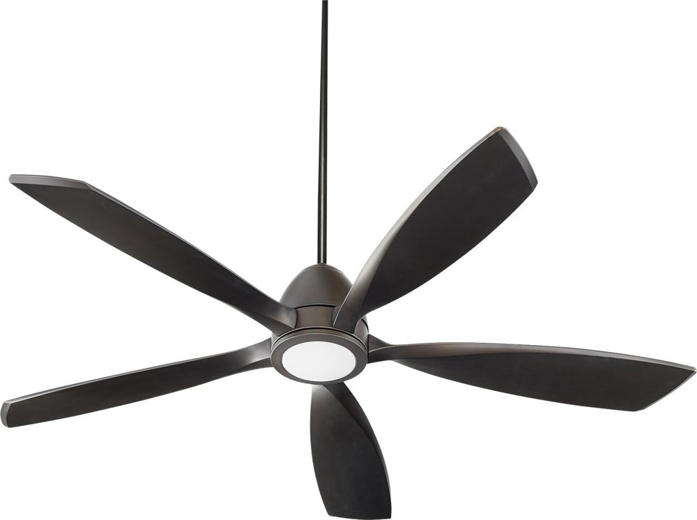Quorum Holt 1-light LED Ceiling Fan Oiled Bronze