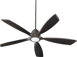 56"W Holt 1-light LED Ceiling Fan Oiled Bronze