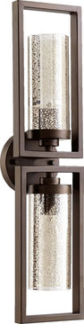 6"W Julian 2-Light Wall Sconce Oiled Bronze