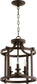 Quorum Lancaster 3-light Dual Mount Light Fixture Oiled Bronze