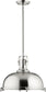 Quorum 1-light Pendant Satin Nickel